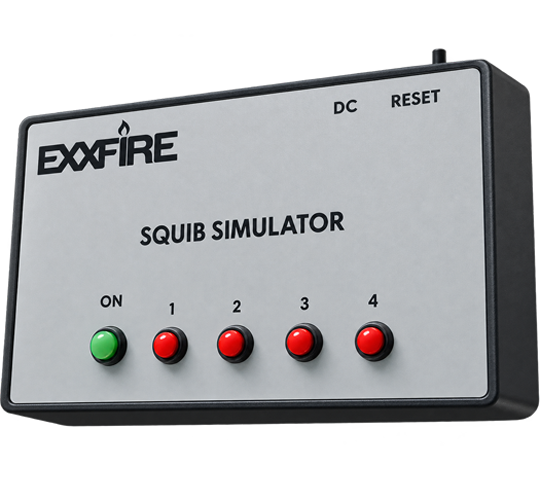 Simulateur de squib NXG EXXFIRE
